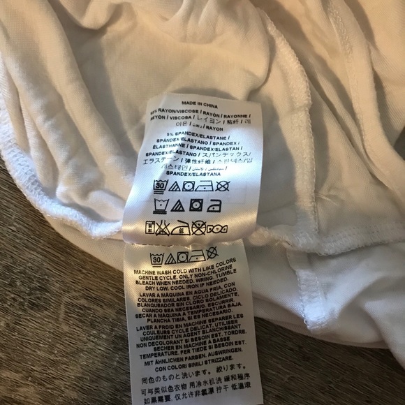 Guess White Wrap Eldoris Bodysuit - Picture 6 of 6